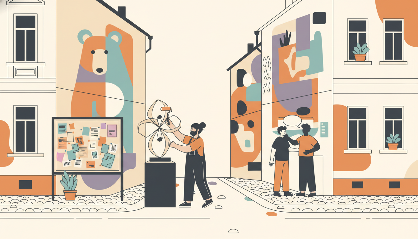 Nachbarschaften Berlin Kunst: Wie lokale Initiativen die Stadt verwandeln